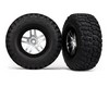 ROUES MONTEES COLLEES BF GOODRICH POUR 4X4 AV/ARR-4X2 ARRIERE 2p