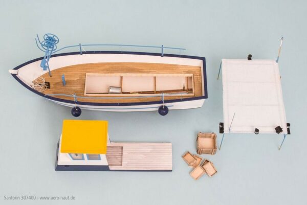 Kit Chalutier Grec Santorin en Bois – Image 6