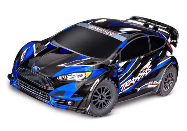 Ford Fiesta  ST Rally Brushless 2S 1/10e - Bleu