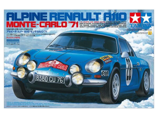 Alpine Renault A110 ech: 1/24e