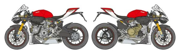Ducati 1199 Panigale Tricolore ech: 1/12e – Image 11
